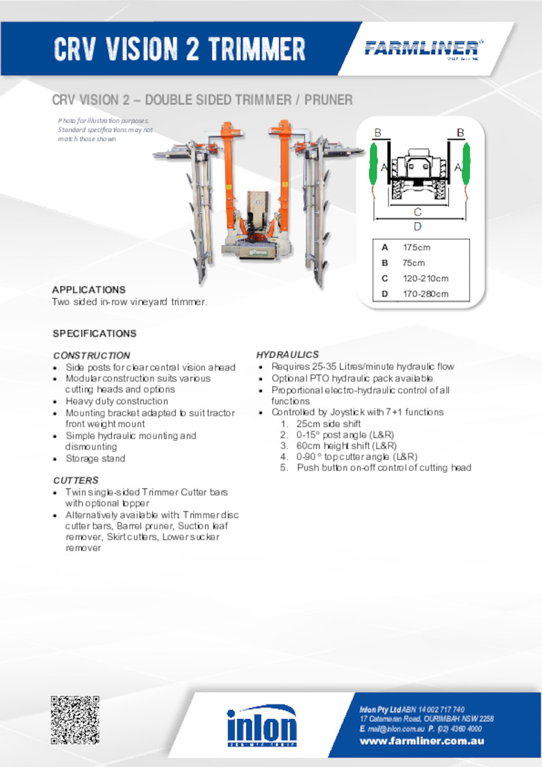 CRV Vision 2 Trimmer